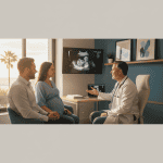A caring consultation with a high risk pregnancy specialist durban in a modern clinic.