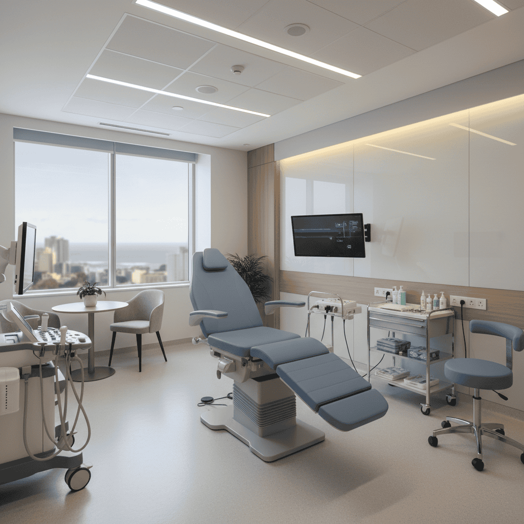 Modern medical facility specializing in gynecological surgery procedures Durban with advanced equipment.